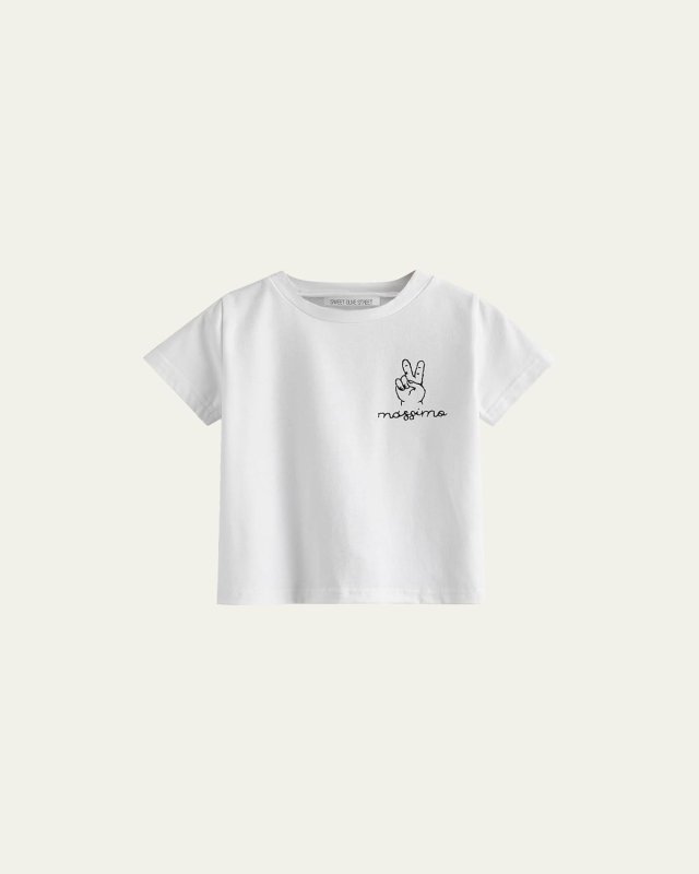 Kid's This Many Birthday 2 Hand Personalized T-Shirt, Sizes 12M-6